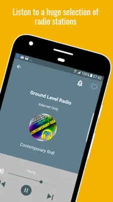 Contemporary RnB Radio android App screenshot 6